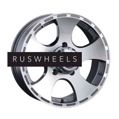 Диски LS 7x16/5x139,7 ET5 D108,5 795 GMF (конус, Колпак+лого)