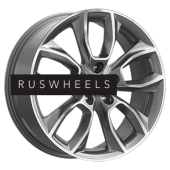 Диски Premium Series 7x18/5x112 ET45 D57,1 КР001 (Karoq) Diamond Gloss Graphite