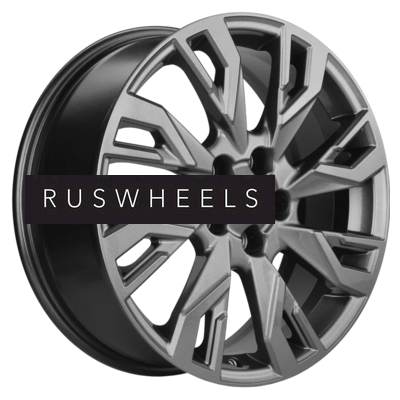Диски Khomen Wheels 7x18/5x114,3 ET37 D66,5 KHW1809 (Dargo/Jolion) Gray Диски Khomen Wheels 7x18/5x114,3 ET37 D66,5 KHW1809 (Dargo/Jolion) Gray