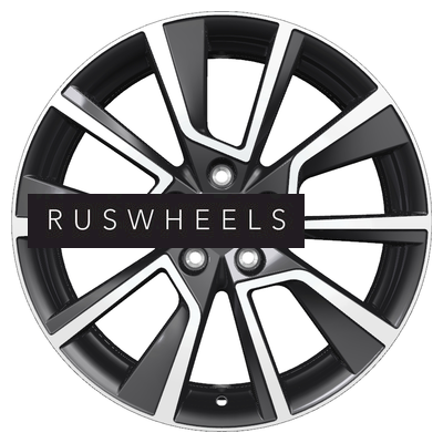 Диски Khomen Wheels 7x18/5x114,3 ET38 D67,1 KHW1802 (Outlander) Black-FP