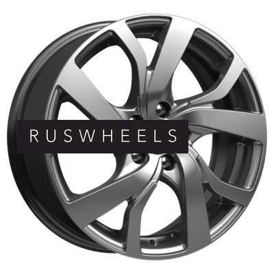 Грузовые диски K&K 6,5x16/5x114,3 ET40 D67,1 Палермо (КС607) Дарк платинум