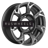 Диски Khomen Wheels 5,5x15/5x139,7 ET5 D98,5 KHW1505 (Lada NIVA 4x4) Gray-FP