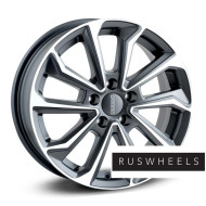 Диски Dezent R16 / 6.5J PCD 5x112 ЕТ 40 ЦО 57.1 KS dark