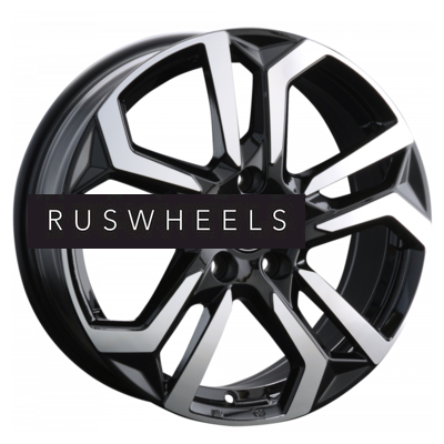 Диски Replay 7x17/5x114,3 ET45 D60,1 TY268 BKF (конус, C570)