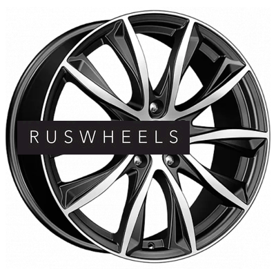 Диски iFree 7,5x18/5x108 ET49 D67,1 Каzантип (КС684М) Блэк Джек