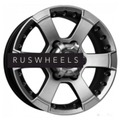 Грузовые диски K&K 7x16/6x139,7 ET22 D107,1 M56-оригинал (КС593) Дарк платинум Грузовые диски K&K 7x16/6x139,7 ET22 D107,1 M56-оригинал (КС593) Дарк платинум