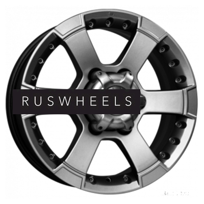 Грузовые диски K&K 7x16/6x139,7 ET22 D107,1 M56-оригинал (КС593) Дарк платинум