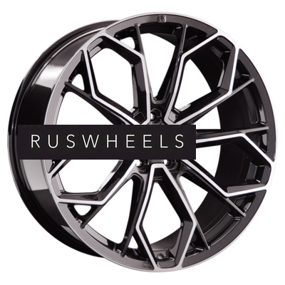 Диски Replay 9,5x22/5x120 ET49 D72,6 LR92 BKF (конус, LR002)