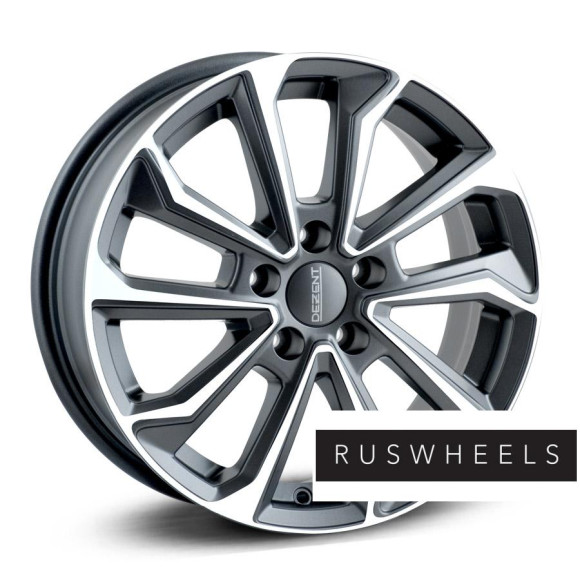Диски Dezent R16 / 6.5J PCD 5x114.3 ЕТ 40 ЦО 66.1 KS dark Диски Dezent R16 / 6.5J PCD 5x114.3 ЕТ 40 ЦО 66.1 KS dark