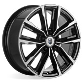 Диски КиК 7.5\R17 5*114.3 ET40 d67.1 Алмаз черный