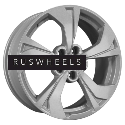 Диски Khomen Wheels 7x17/5x114,3 ET45 D60,1 KHW1718 (Changan/Geely/Lexus/Toyota) F-Silver