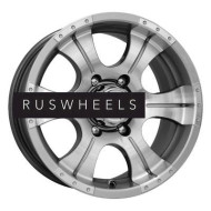 Диски КИК 8x16/6x139,7 ET0 D110,1 Байконур (КС465М) Дарк платинум