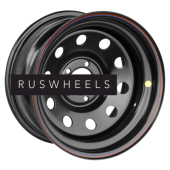 Диски Off-Road Wheels 8x17/5x127 ET30 D71,6 Jeep Черный (треугольник мелкий)