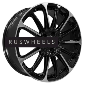 Диски Khomen Wheels 7,5x19/5x114,3 ET45 D66,1 KHW1910 (Nissan X-Trail) Black-FP Диски Khomen Wheels 7,5x19/5x114,3 ET45 D66,1 KHW1910 (Nissan X-Trail) Black-FP