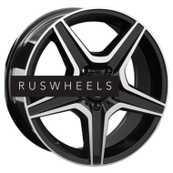 Диски Replay 8x17/5x112 ET49 D57,1 SK202 BKF (конус, MB001)