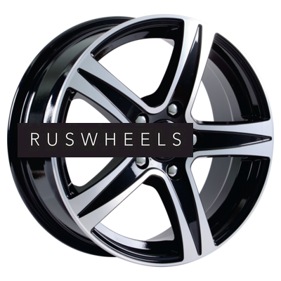 Диски СКАД 8x18/5x120 ET35 D72,6 Sakura (КЛ146) Black Glossy Polished Диски СКАД 8x18/5x120 ET35 D72,6 Sakura (КЛ146) Black Glossy Polished