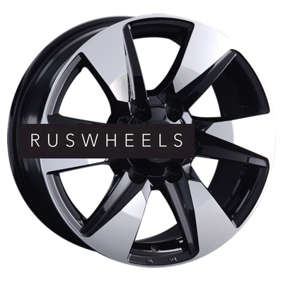 Диски Replay 7,5x17/6x139,7 ET25 D106,1 TY311 BKF (пш)