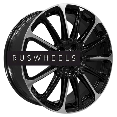 Диски Khomen Wheels 7,5x19/5x114,3 ET35 D60,1 KHW1910 (Lexus NX) Black-FP