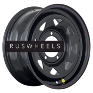 Диски Off-Road Wheels 8x17/5x139,7 ET-19 D110 УАЗ (треуг. мелкий) Черный Диски Off-Road Wheels 8x17/5x139,7 ET-19 D110 УАЗ (треуг. мелкий) Черный