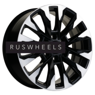 Диски Khomen Wheels 8x20/6x114,3 ET40 D67,1 KHW2010 (Mohave) Black-FP