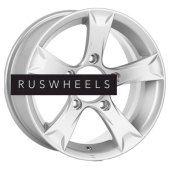 Диски КИК 6,5x15/5x139,7 ET30 D98 Триал (КС621) Сильвер