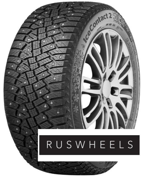 Шины Continental 215/55R18 99T XL IceContact 2 SUV TL FR KD (шип.) Шины Continental 215/55R18 99T XL IceContact 2 SUV TL FR KD (шип.)
