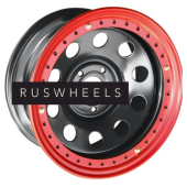 Диски Off-Road Wheels 8x16/5x150 ET-14 D113 Тойота Ленд Крузер 100/105 Черный с бедлоком (красный) Диски Off-Road Wheels 8x16/5x150 ET-14 D113 Тойота Ленд Крузер 100/105 Черный с бедлоком (красный)