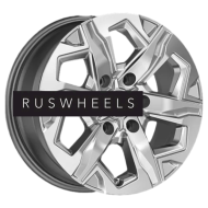 Диски КИК 7,5x17/6x139,7 ET45 D93,1 Тейт (КС1050) Дарк платинум Диски КИК 7,5x17/6x139,7 ET45 D93,1 Тейт (КС1050) Дарк платинум