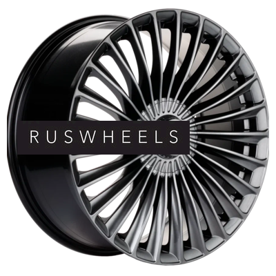 Диски Khomen Wheels 9,5x20/5x112 ET38 D66,6 KHW2008 (Mercedes Rear) Dark Chrome