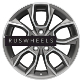 Диски Khomen Wheels 7x17/5x110 ET46 D63,3 KHW1713 (Changan CS35 Plus) Gray-FP Диски Khomen Wheels 7x17/5x110 ET46 D63,3 KHW1713 (Changan CS35 Plus) Gray-FP