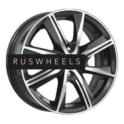 Диски КИК 7x17/5x100 ET48 D56,1 Арнар (КС896) Алмаз черный Диски КИК 7x17/5x100 ET48 D56,1 Арнар (КС896) Алмаз черный