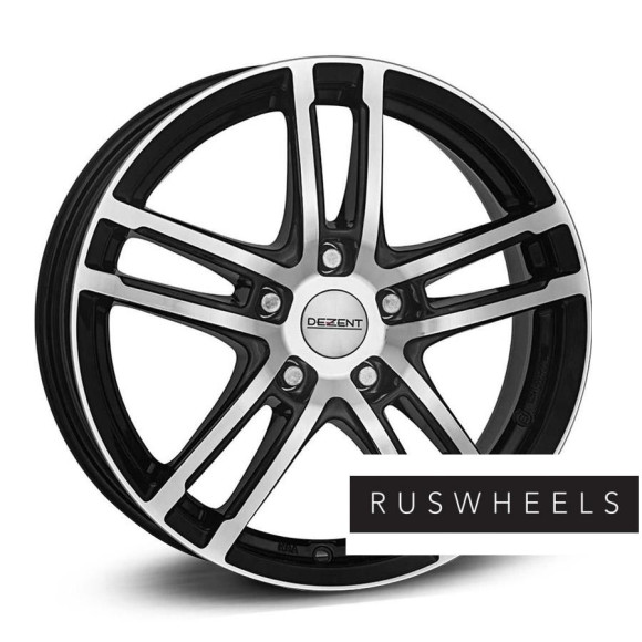 Диски Dezent R17 / 7.5J PCD 5x112 ЕТ 54 ЦО 66.6 TZ dark