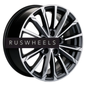 Диски Khomen Wheels 6,5x16/5x112 ET39,5 D66,6 KHW1611 (Actyon) Gray-FP