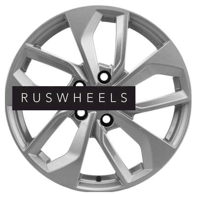Диски Khomen Wheels 7x17/5x114,3 ET40 D66,1 KHW1703 (Qashqai) F-Silver