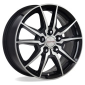 Диски КиК 6.5\R16 5*112 ET46 d57.1 Алмаз черный