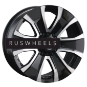 Диски LS 8x18/6x139,7 ET36 D100,1 953 BKF (конус, Колпак+лого)