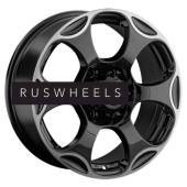 Диски LS 8x18/6x139,7 ET36 D100,1 310 BKL (конус, Колпак+лого)