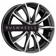 Диски iFree 7,5x18/5x112 ET38 D57,1 Каzантип (КС684М) Блэк Джек