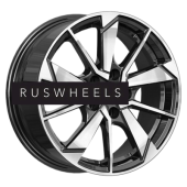 Диски iFree 6,5x16/5x108 ET46 D63,35 Зиплайн (КС1042) Блэк Джек