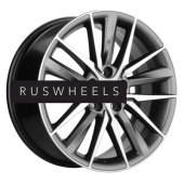 Диски Khomen Wheels 8x18/5x114,3 ET53 D54,1 KHW1807 (Geely Coolray) Gray-FP