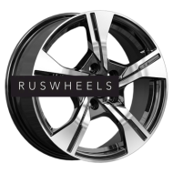 Диски КИК 6,5x16/5x114,3 ET44 D67,1 КС1053 Алмаз черный