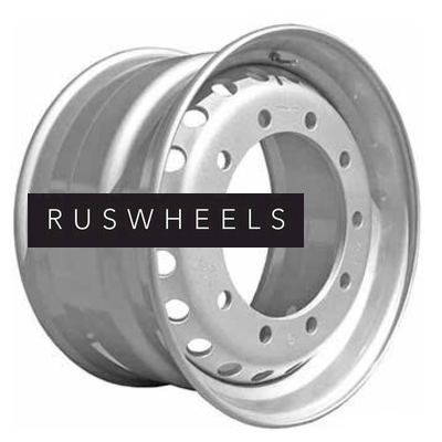 Грузовые диски SRW 11,75x22,5/10x335 ET135 D281 Silver (7221105) (13 мм) 4 500 кг Грузовые диски SRW 11,75x22,5/10x335 ET135 D281 Silver (7221105) (13 мм) 4 500 кг