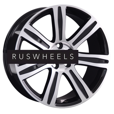 Диски Replay 9,5x21/5x120 ET49 D72,6 LR60 BKF (пш, LR002)