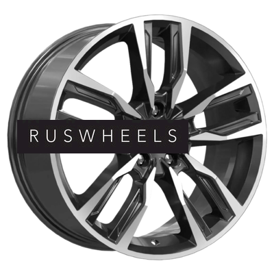 Диски КИК 8x18/5x120 ET42 D72,6 Борэй (КС901) Алмаз черный