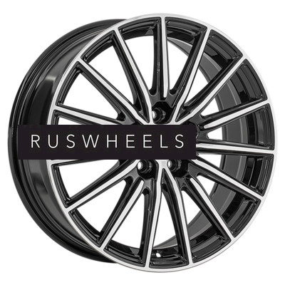 Диски LS FlowForming 7,5x18/5x114,3 ET35 D67,1 RC93 BKF (конус)