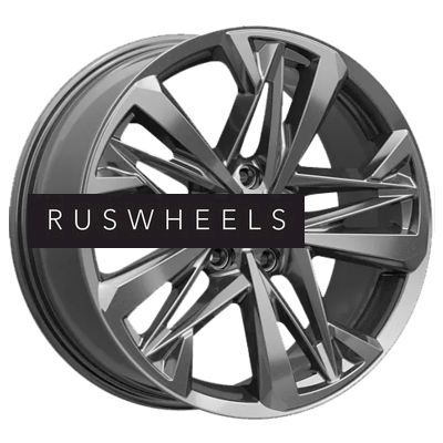 Диски СКАД 8x18/5x115 ET40 D70,2 Ультима (КЛ360) Графит