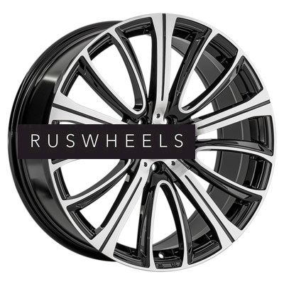 Диски Replay 8,5x20/5x108 ET45 D63,4 GL95 BKF (конус, C570)