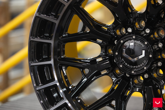 Диски Vossen HFX-1 22x12, Цвет: Tinted Gloss Black (8 болтов)