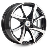 Диски КиК 6.5\R15 4*100 ET48 d54.1 Алмаз черный Диски КиК 6.5\R15 4*100 ET48 d54.1 Алмаз черный