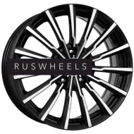 Диски КИК 7x17/4x100 ET45 D67,1 Акцент (КС562) Алмаз черный Диски КИК 7x17/4x100 ET45 D67,1 Акцент (КС562) Алмаз черный